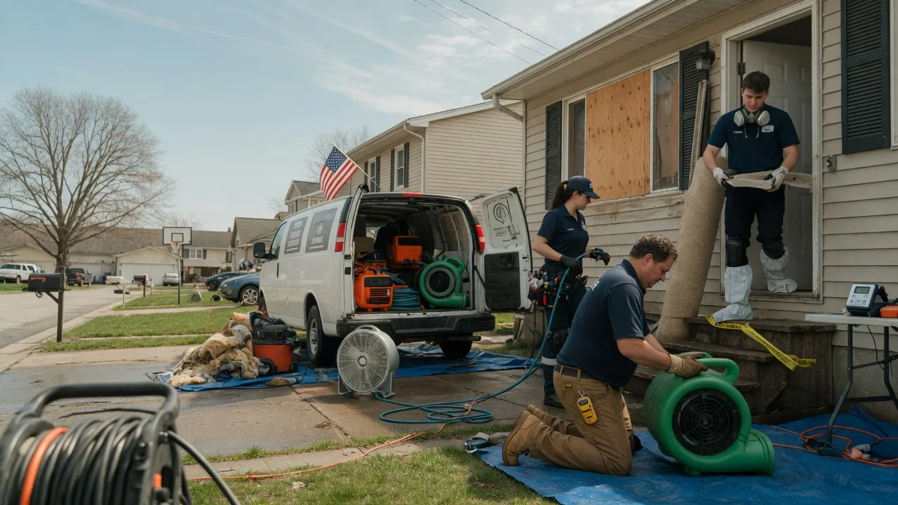 Water Damage Restoration in Sumerco, WV near me